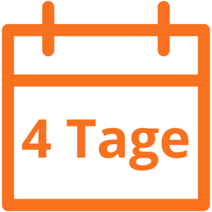 4 tage woche orange