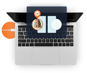 desk.ly Connect erfasst jede Platznutzung automatisch, sobald ein Laptop am Platz verbunden wird