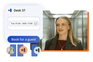 product page guest booking header