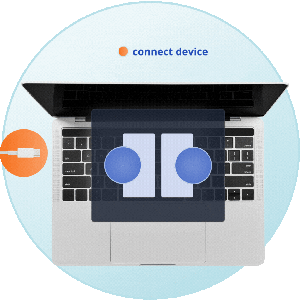 desk.ly Connect Produktseite Header Animation ENG