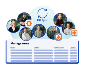 Produktseite Admin manage users ENG