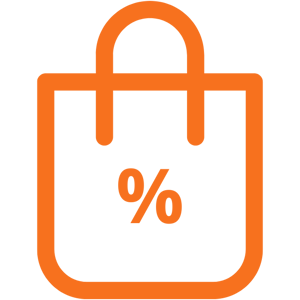 einkauf orange