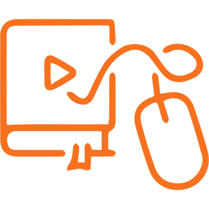 training weiterbildung orange